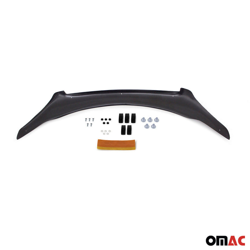 Motorhaube Deflektor Insekten für Nissan Qashqai J10 2006-2010 Pre FL Schwarz