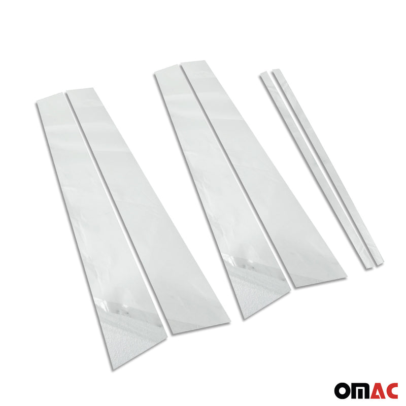 B-Säule C-Säule Türsäulen Verkleidung für Land Rover Freelander 2006-2014 Chrom