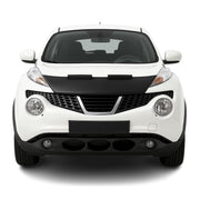Haubenbra Steinschlagschutz Bonnet Bra für Nissan Juke 2010-2014 Schwarz Halb