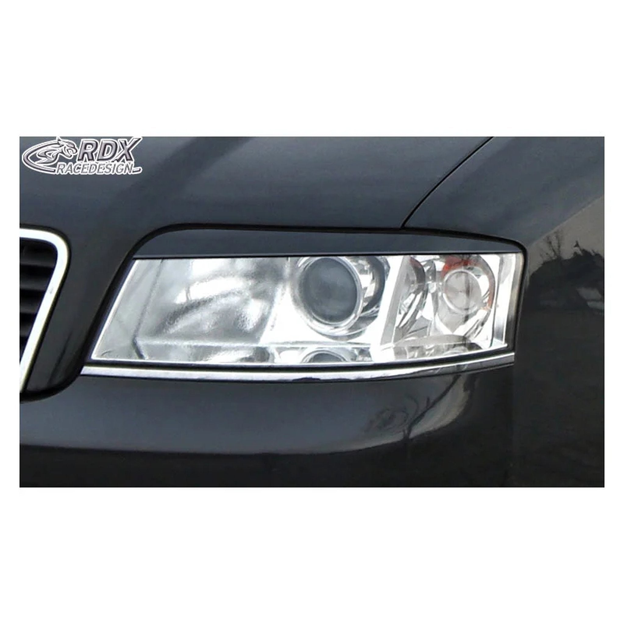 RDX Scheinwerferblenden für Audi A6 4B/C5 2001-2004 ABS ABE
