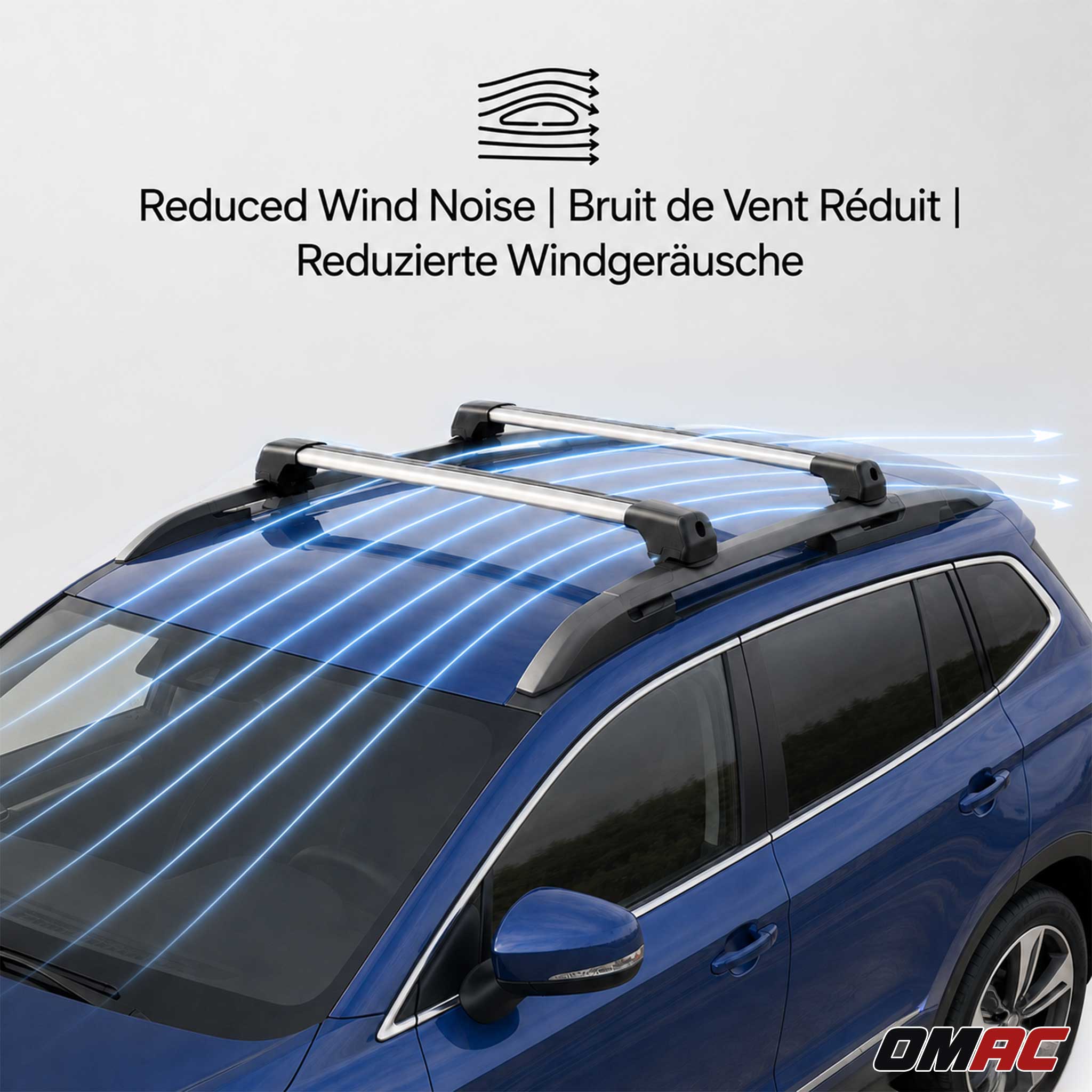 Dachträger Grundträger für Ford Explorer VI 2020-2026 Aluminium 75kg Grau 2tlg