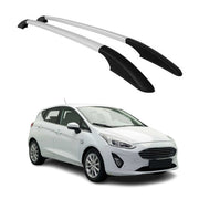 Aluminium Dachreling Relingträger für Ford Fiesta 2018-2023 Silber 2x