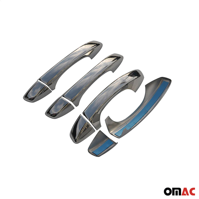 Türgriff Blende Türgriffkappen für Skoda Karoq Kodiaq Kamiq 2016-2025 Edelstahl