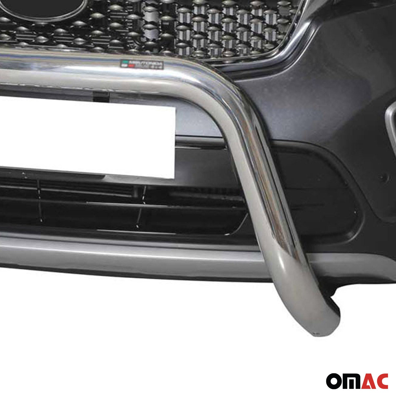 Frontbügel Frontschutzbügel für Kia Sorento 2014-2017 ø76mm Stahl Silber Schutz