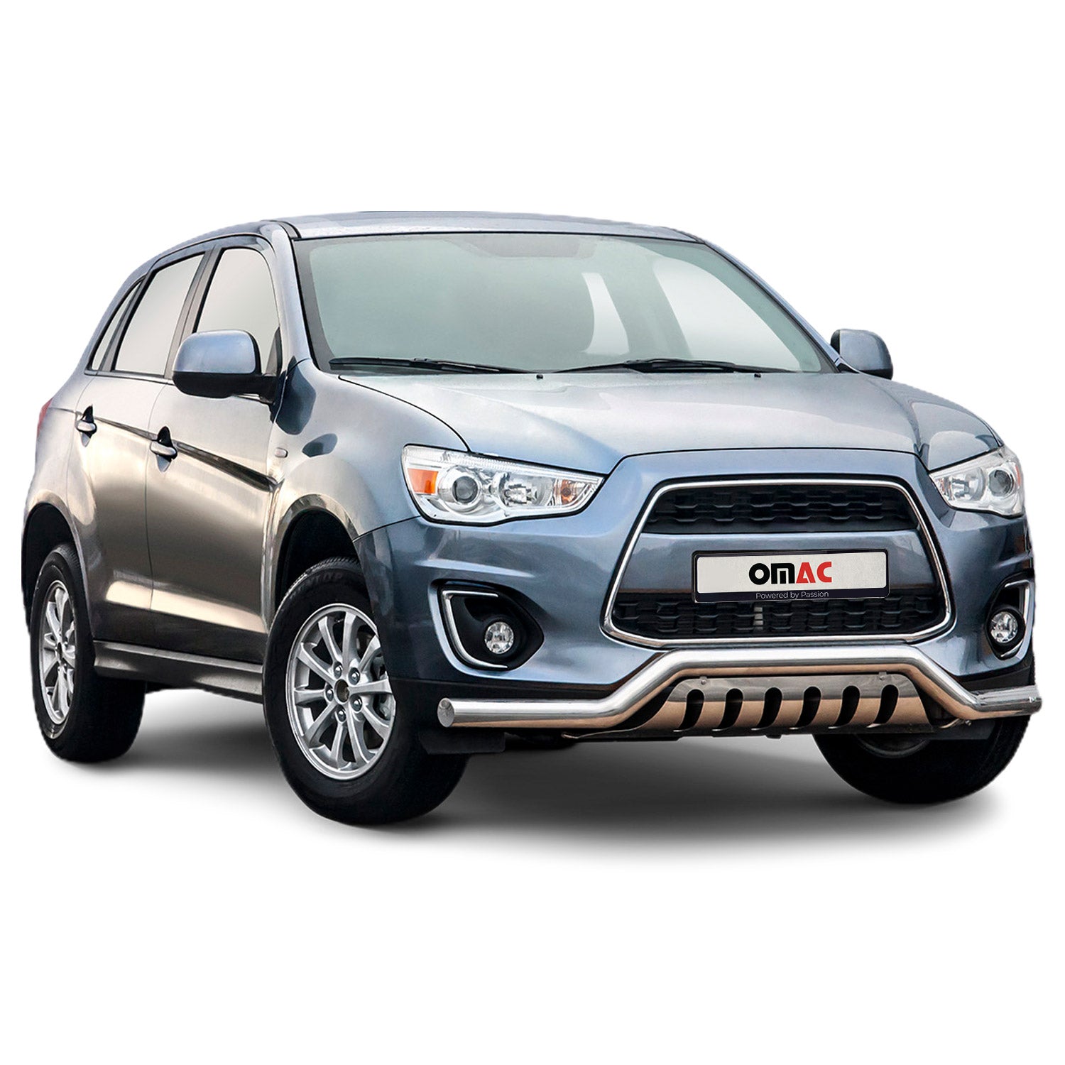 Frontbügel Frontschutzbügel für Mitsubishi ASX 2012-2017 Edelstahl ABE Silber
