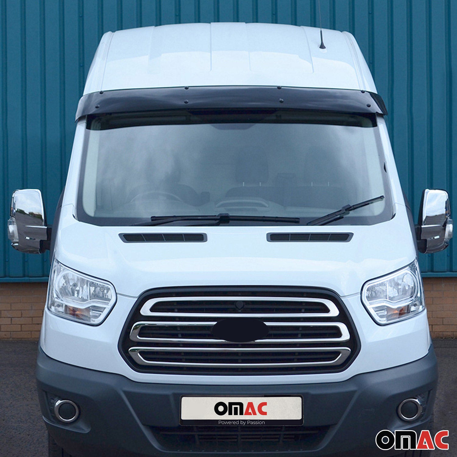 Sonnenblende äußeren Außensonnenblende für Ford Transit 2015-2026 Acryl