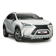 Frontbügel Frontschutzbügel für Lexus NX 2015-2021 mit ABE Edelstahl Silber