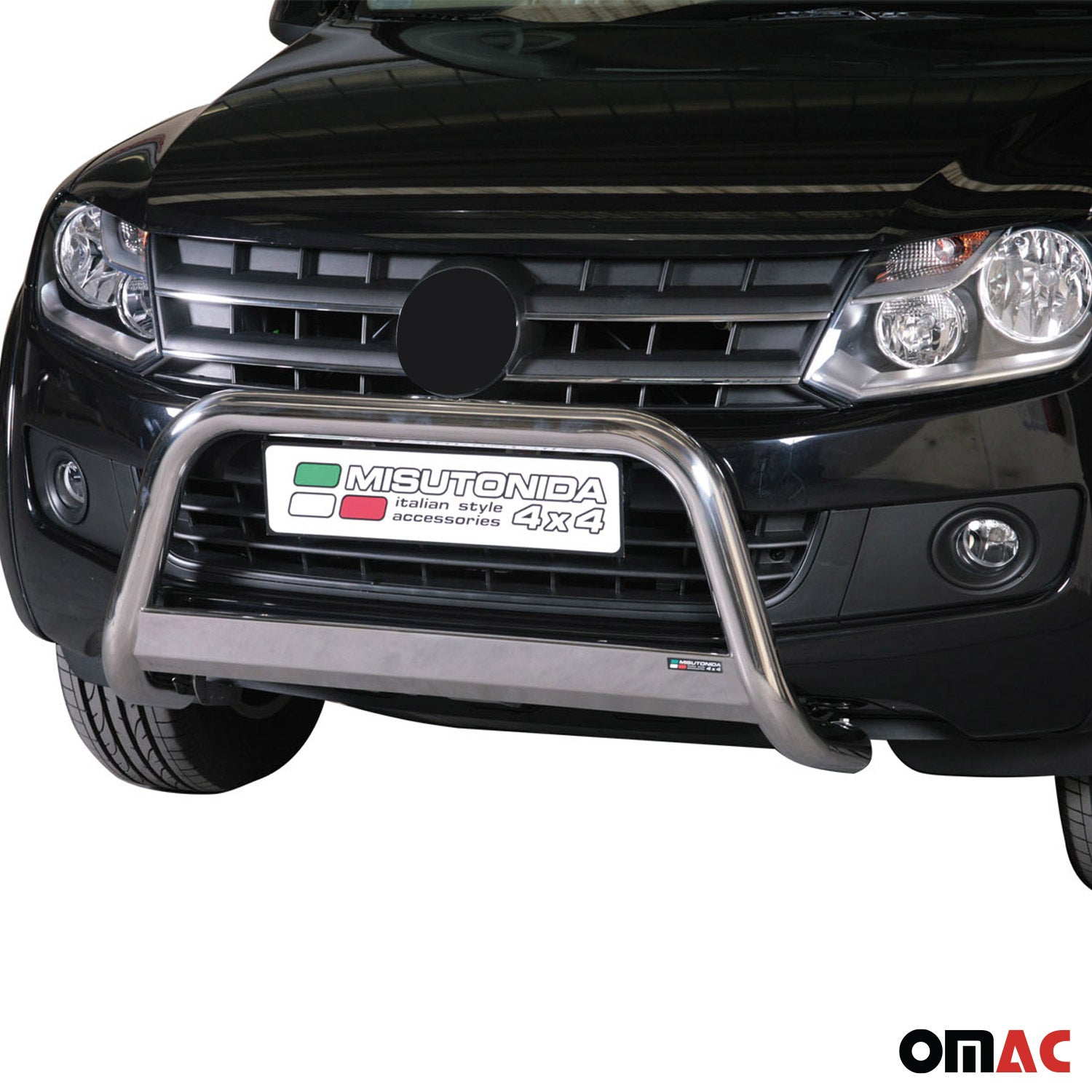Frontbügel Frontschutzbügel für VW Amarok Highline 2016-2020 ø63mm Stahl Silber