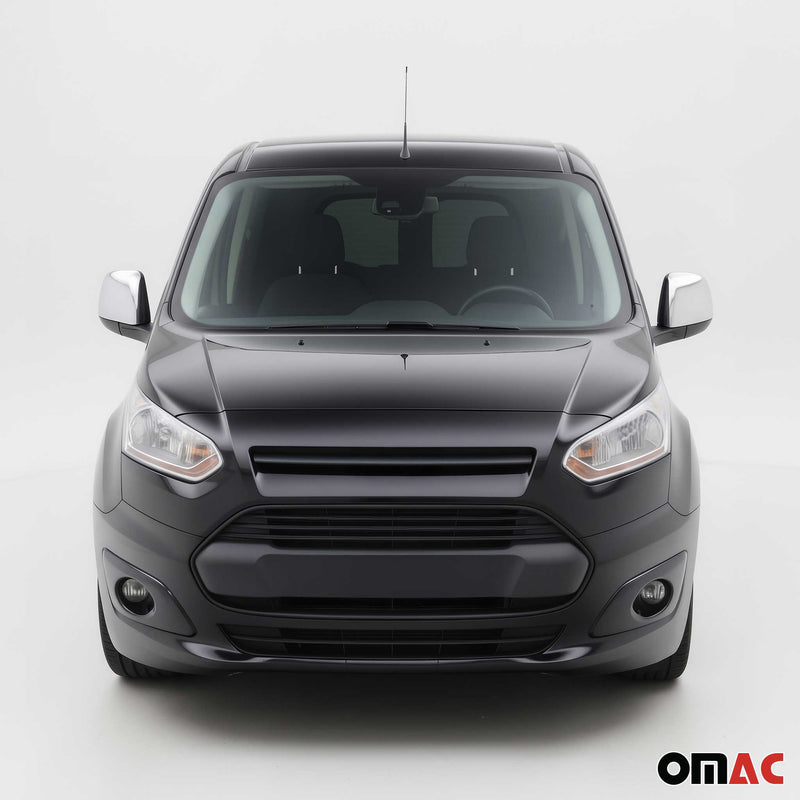 Spiegelkappen Spiegelabdeckung für Ford Connect 2014-2019 Chrom ABS Silber 2tlg