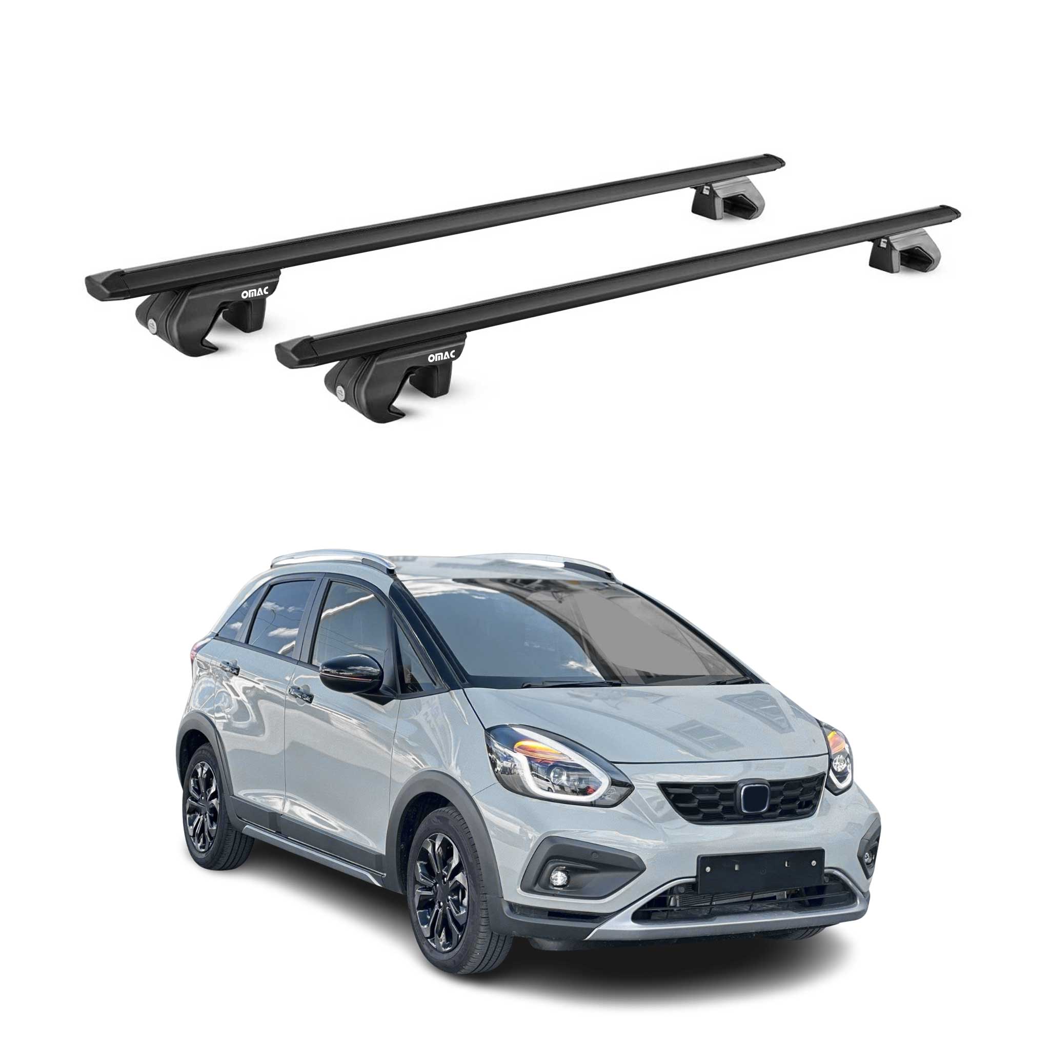 Dachträger Grundtäger für Honda Jazz Crosstar 2020-2026 90kg Alu Schwarz ABE