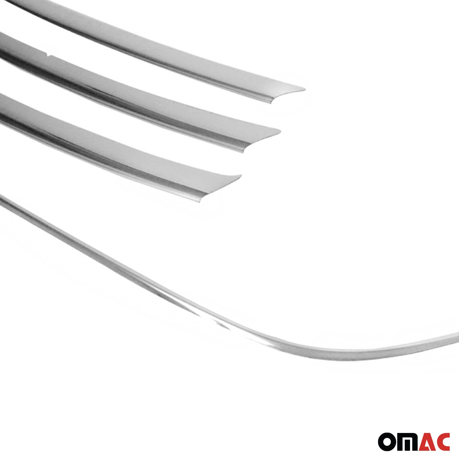 Kühlergrill Leisten Grillleisten für Hyundai i30 2012-2017 Edelstahl Chrom 4tlg