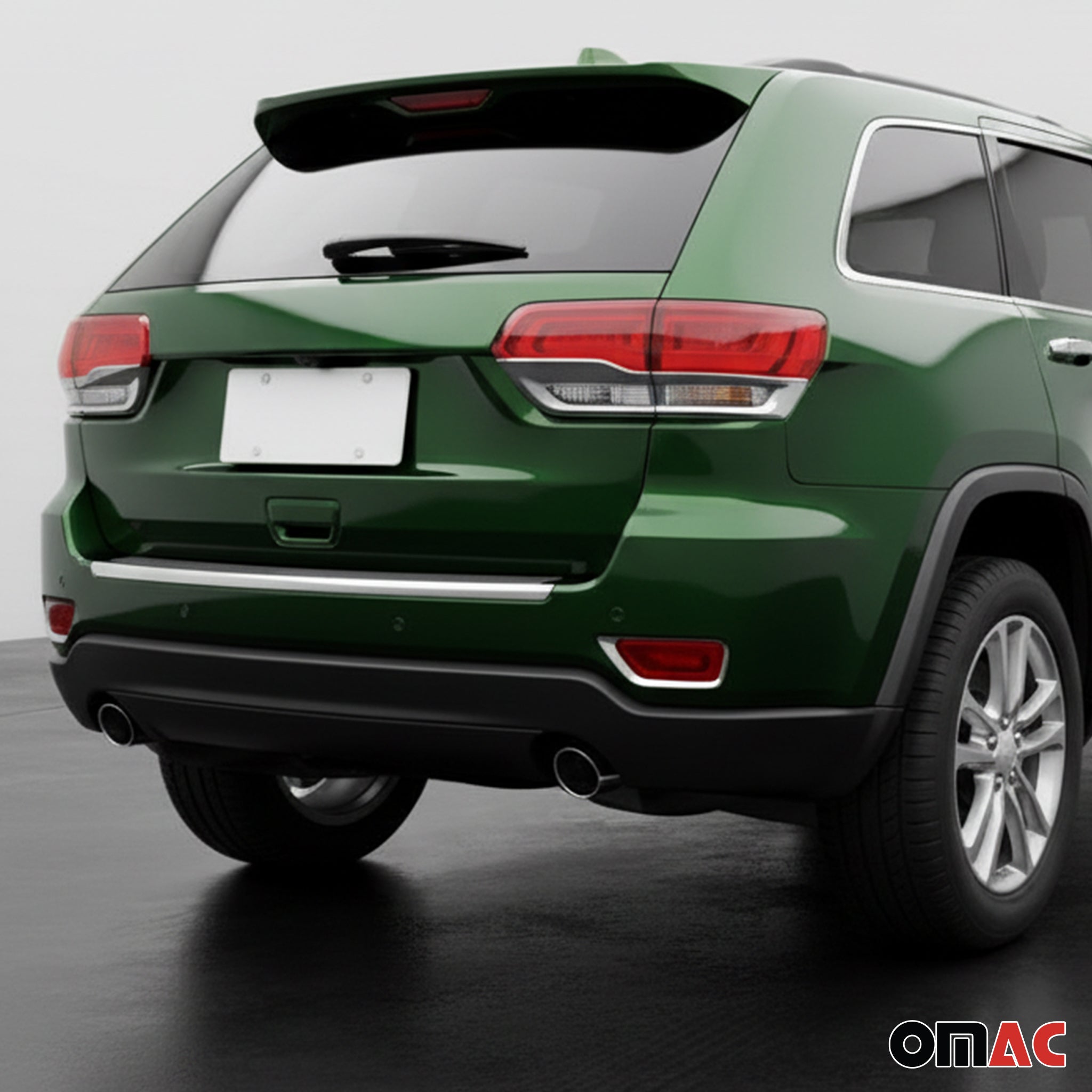 Reflektor Blenden Reflektor Rahmen für Jeep Grand Cherokee 2011-2019 Chrom ABS