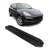 Trittbretter Seitenschweller für Porsche Cayenne 2010-2017 Aluminium Schwarz 2x