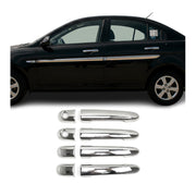 Chrom Türgriff Blende für Hyundai Accent Limo 2005-11 4Tür Edelstahl 4tlg