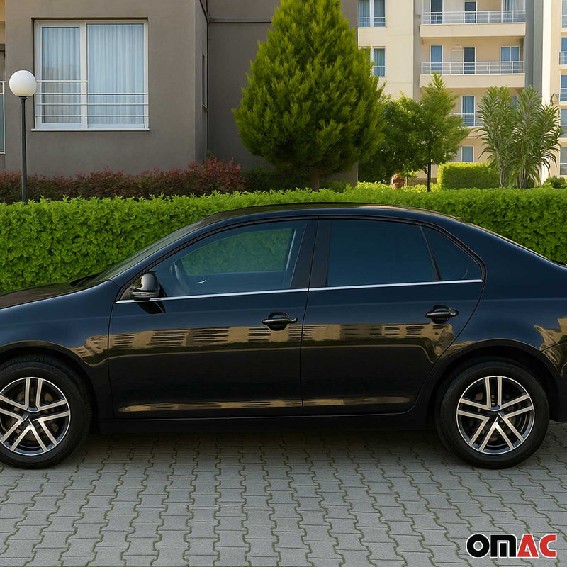 Fensterleisten Zierleisten für VW Jetta 2010-2018 Edelstahl Chrom 6tlg