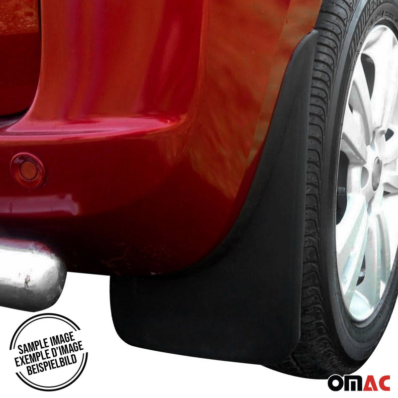Schmutzfänger Kotflügel für Peugeot 2008 2013-2019 Hinten Kunststoff Schwarz 2x