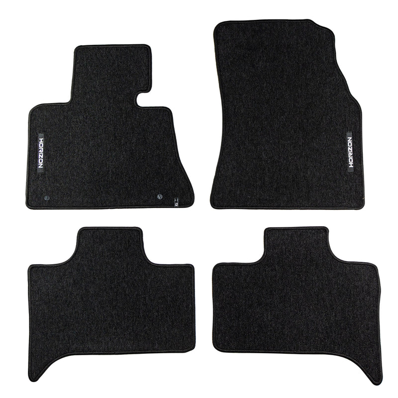 Velours Fußmatten für BMW X5 E53 1999-2006 Autoteppich Automatten Schwarz 4 tlg