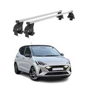 Menabo Dachträger Grundträger für Hyundai i10 III 2023-26 Facelift Stahl Grau 2x
