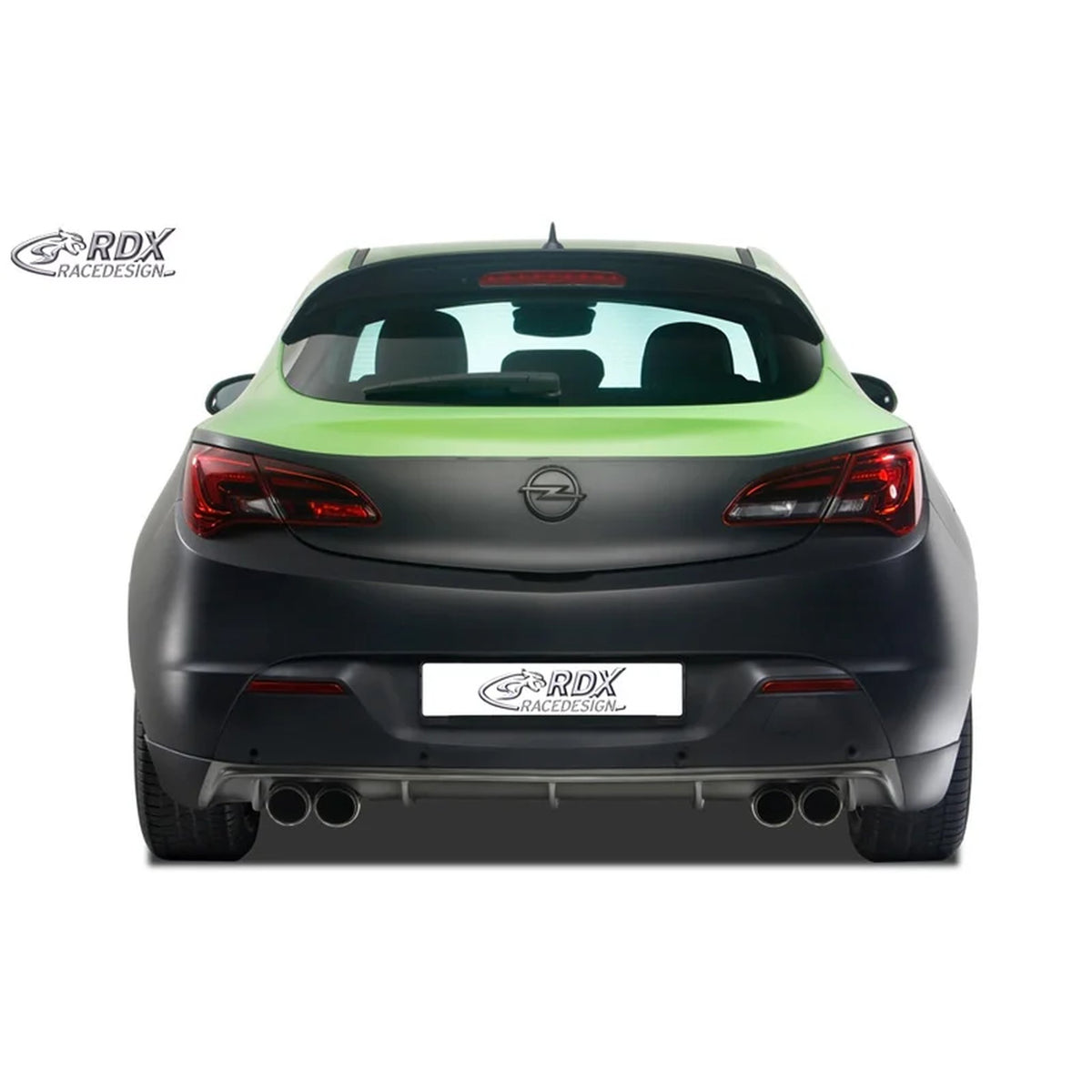 RDX Dachspoiler für Opel Astra J GTC 2009-2015 Polyurethan TÜV