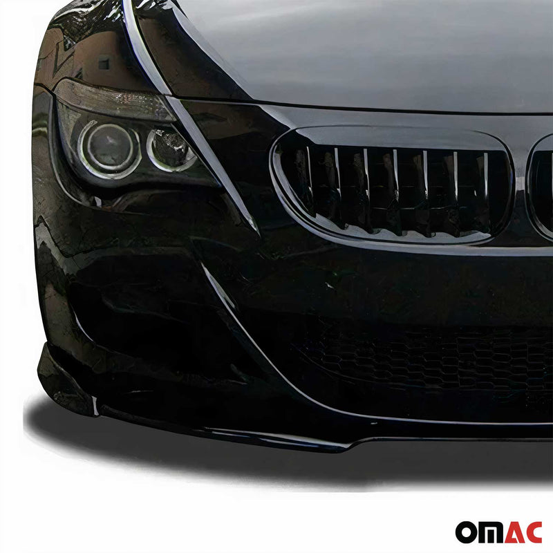 2004-2010 BMW 6er E63 Frontspoiler Vario-X TUV PU Schwarz