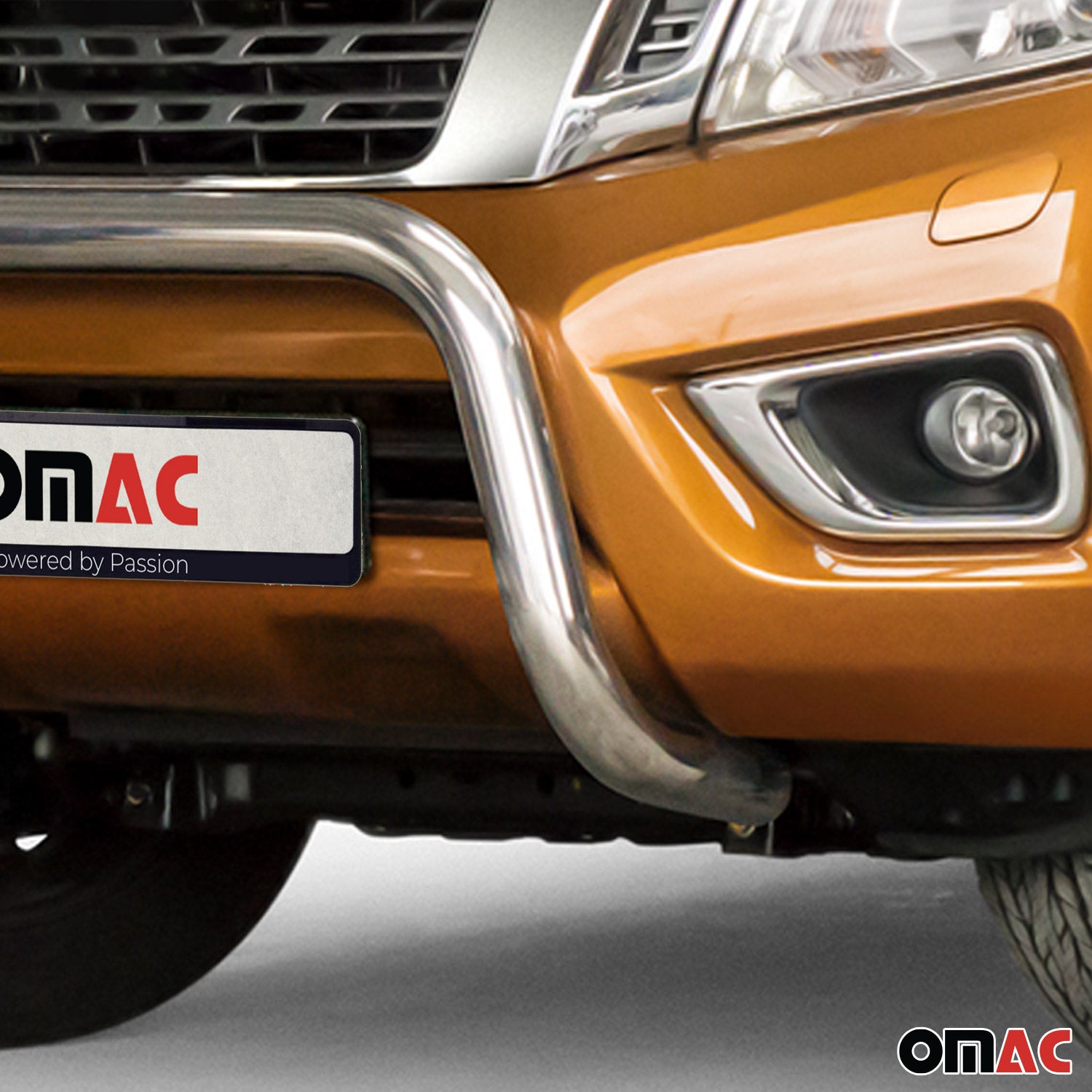 Frontbügel Frontschutzbügel für Nissan Navara NP300 2015-2026 Stahl ABE Silber