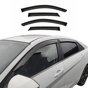 Windabweiser Regenabweiser für Honda Jazz 2009-2014 Dunkel Acryl 4tlg