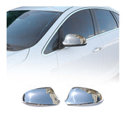 Spiegelkappen Spiegelabdeckung für Opel Astra J 2009-2015 Edelstahl Chrom 2tlg