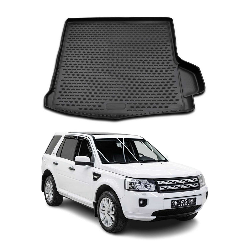 Kofferraummatte Kofferraumwanne für Land Rover Freelander 2006-2021 Gummi TPE