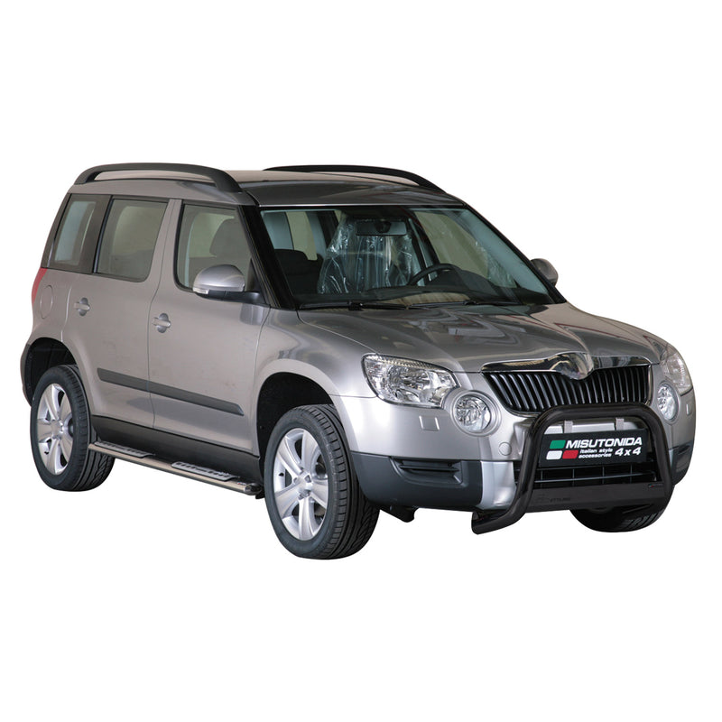 Frontbügel Frontschutzbügel für Skoda Yeti 2010-2013 ø63mm Edelstahl Schwarz