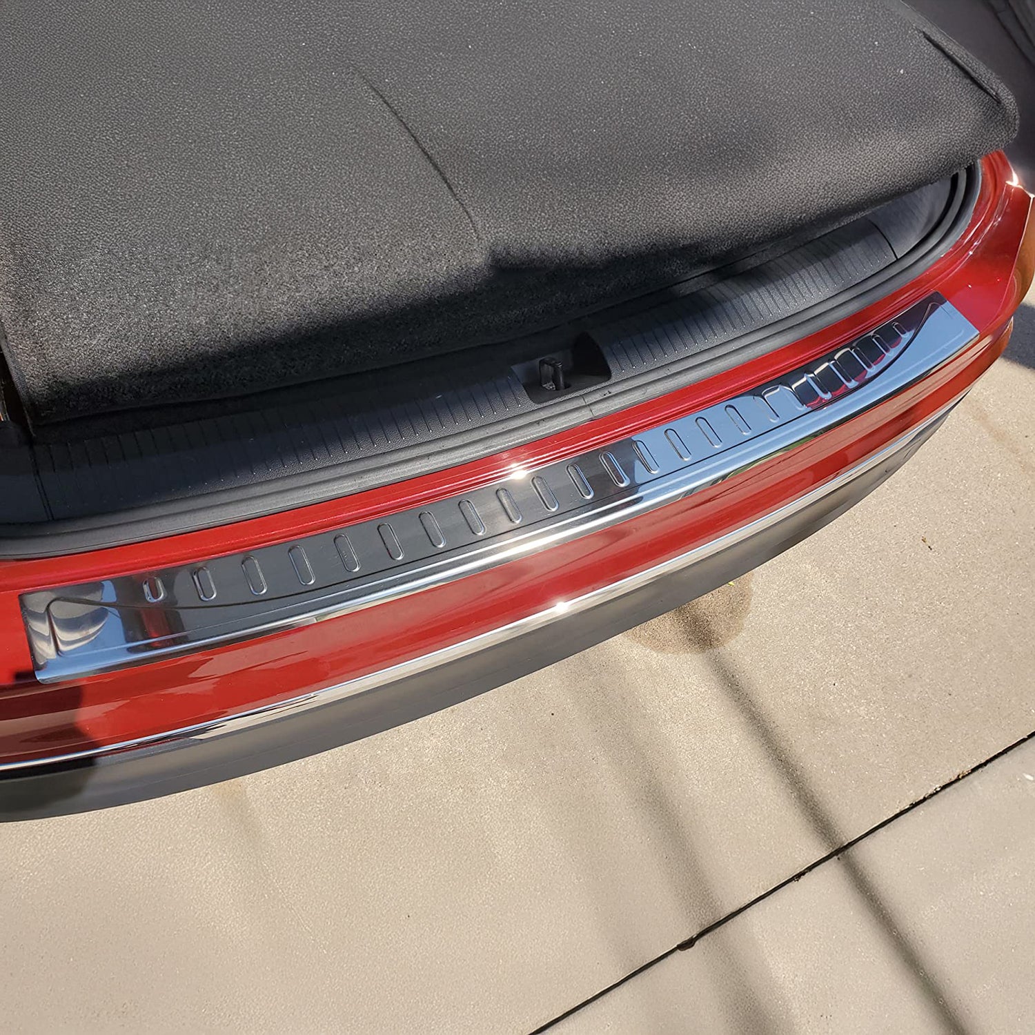 Ladekantenschutz Einstiegleisten für VW Tiguan / Allspace 2016-2024 Chrom Satz
