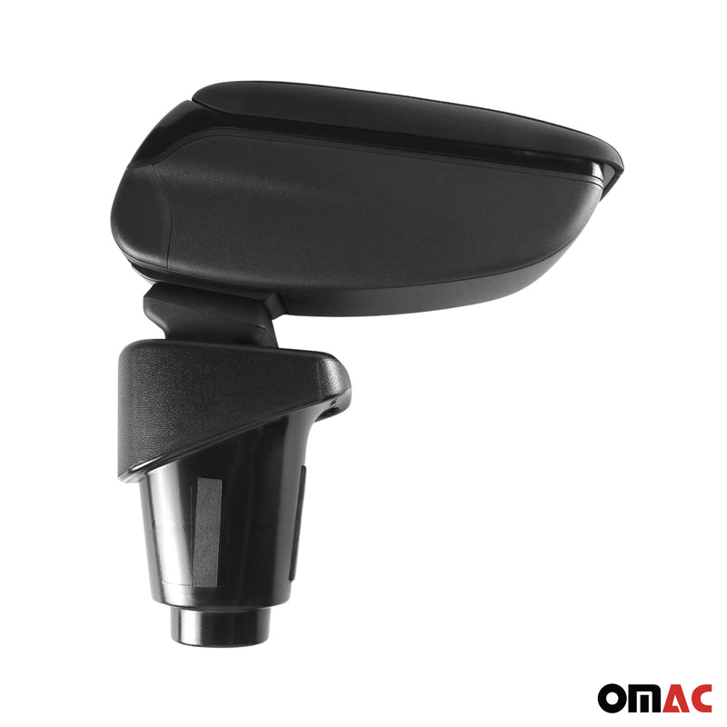 Armlehne Mittelarmlehne Mittelkonsole für Fiat 500L 2013-2017 PU-Leder Schwarz