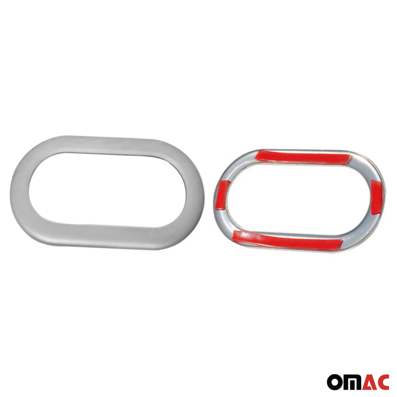 Blinkerrahmen Seitenblinker für Seat Arosa 1997-2005 Edelstahl Silber 2x