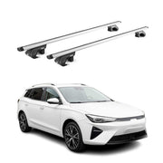 Dachträger Grundtäger für MG 5 2020-2026 90kg Aluminium Silber 2 tlg ABE