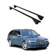Dachträger für Mercedes C Klasse S202 S203 S204 T-Model 1996-2014 75kg Schwarz