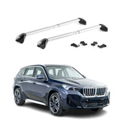Dachträger Grundtäger für BMW X1 U11 2022-2026 100kg Aluminium Silber 2 tlg ABE
