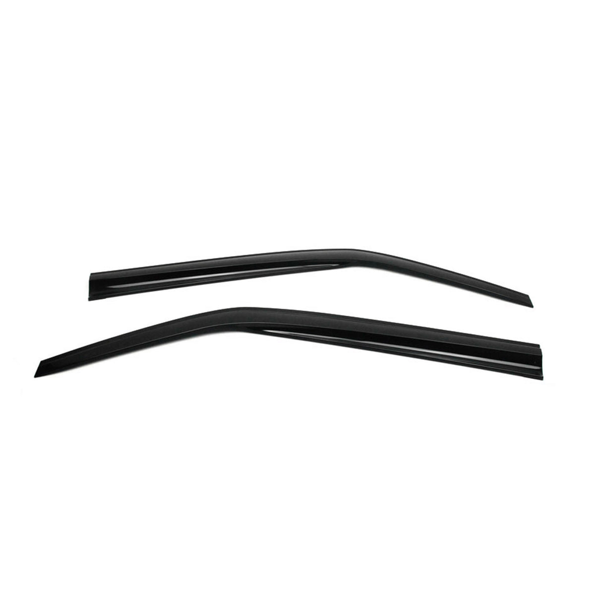 2x wind deflectors rain deflectors for Mercedes Vito W447 2014-2024 acrylic dark