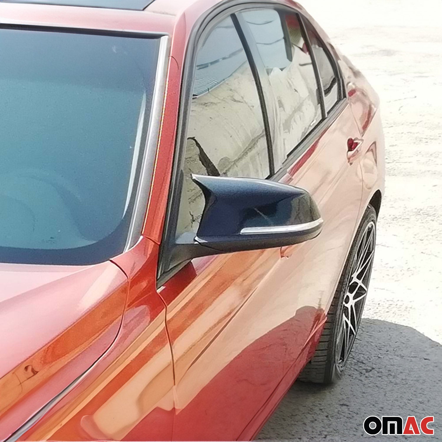 Spiegelkappen für BMW 1er F20/F21 2012-2024/2er F22 F23 F87 M2 16-2024 ABS Glanz