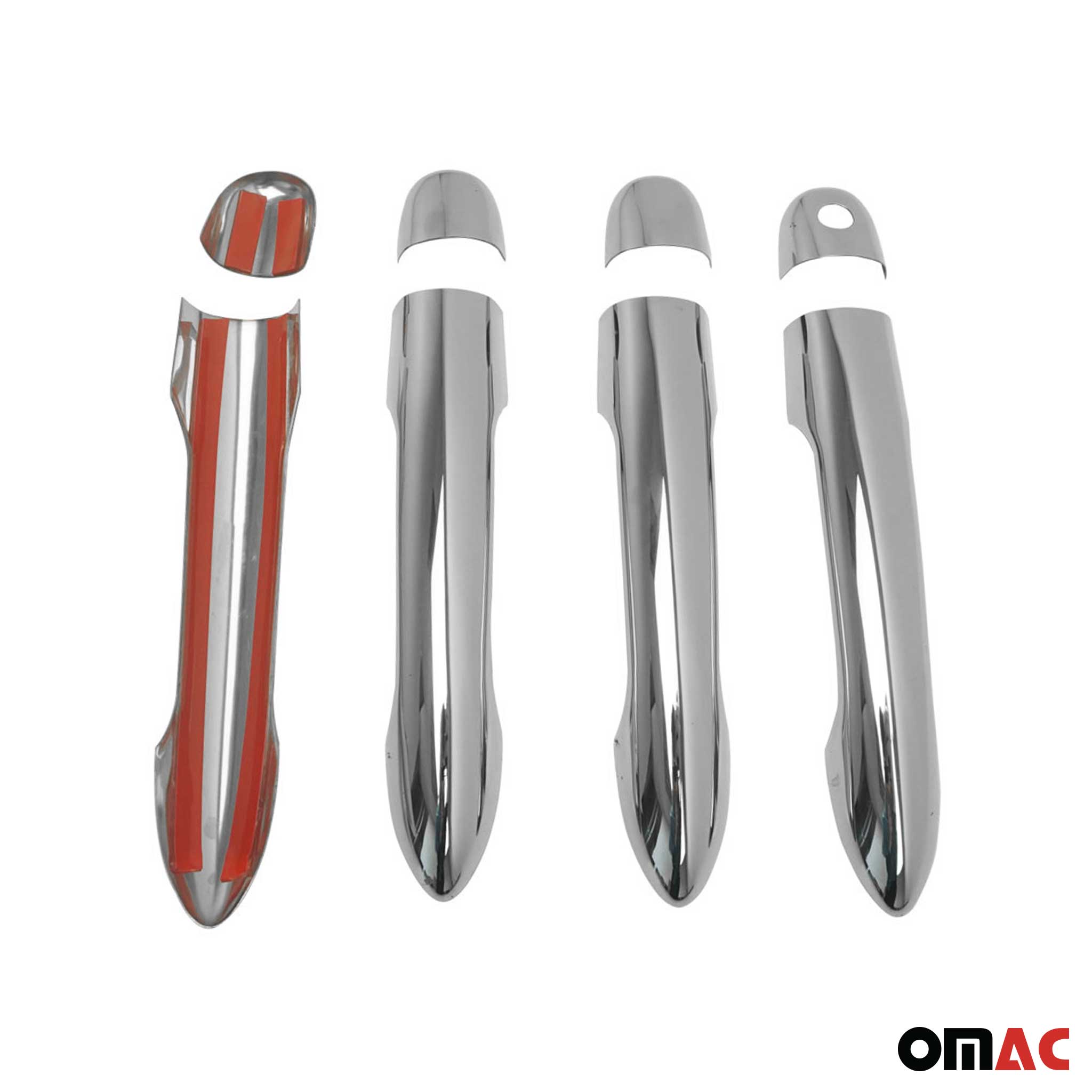 Türgriffkappen Blenden für Renault Laguna 2001-2007 Chrom Edelstahl 4-Tür 8 tlg