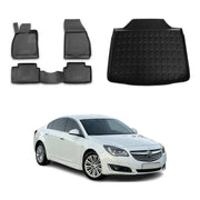 OMAC Fußmatten & Kofferraumwanne Set für Opel Insignia A Stufenheck 2008-2017