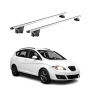 Dachträger Grundtäger für Seat Altea Freetrack XL 2007-2015 100kg Alu Silber ABE