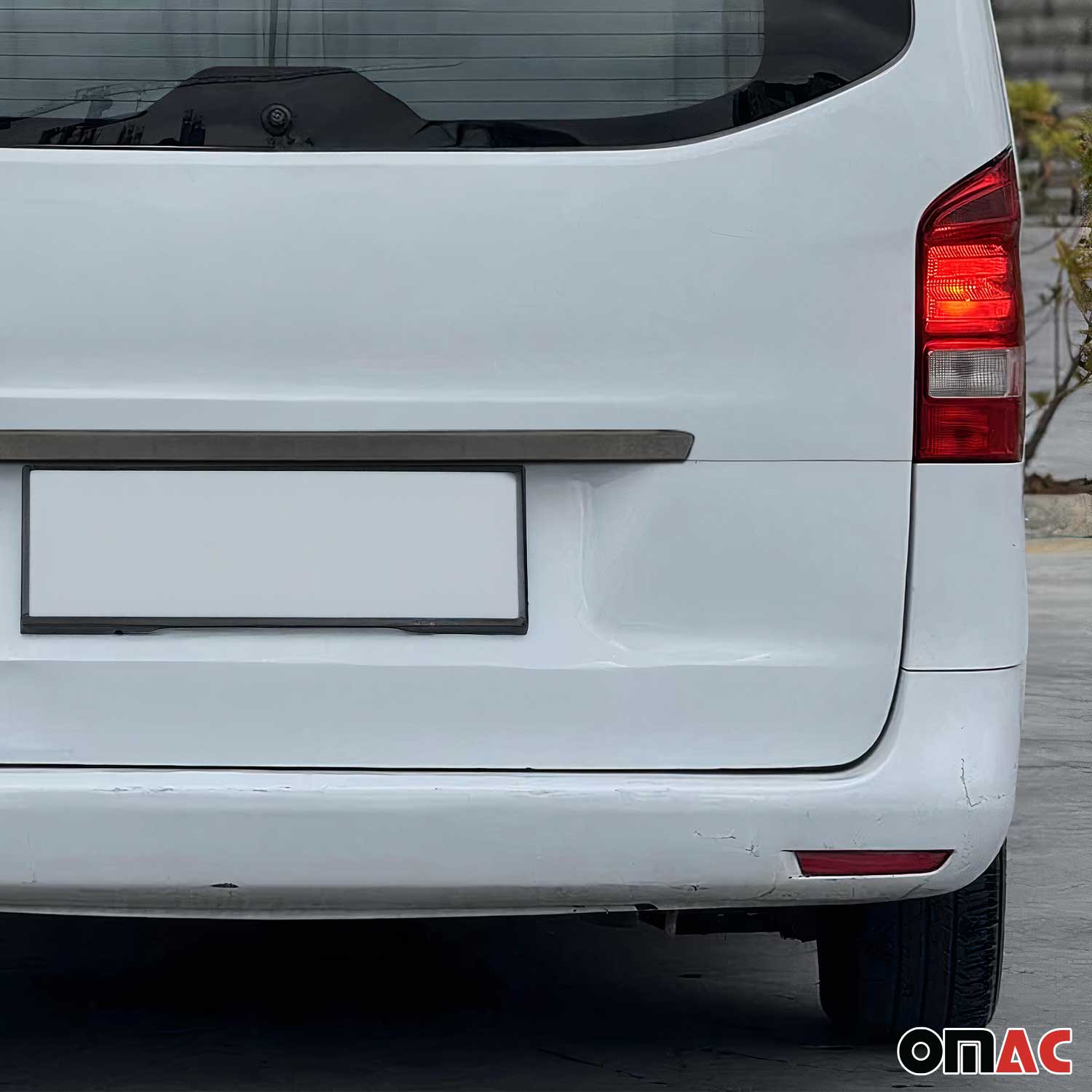 Heckklappe Kofferraumöffner für Mercedes Vito W447 2014-2026 Edelstahl Dunkel