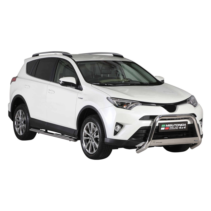 Frontbügel Frontschutzbügel für Toyota RAV4 Hybrid One 2016-2018 ø63 Stahl Grau