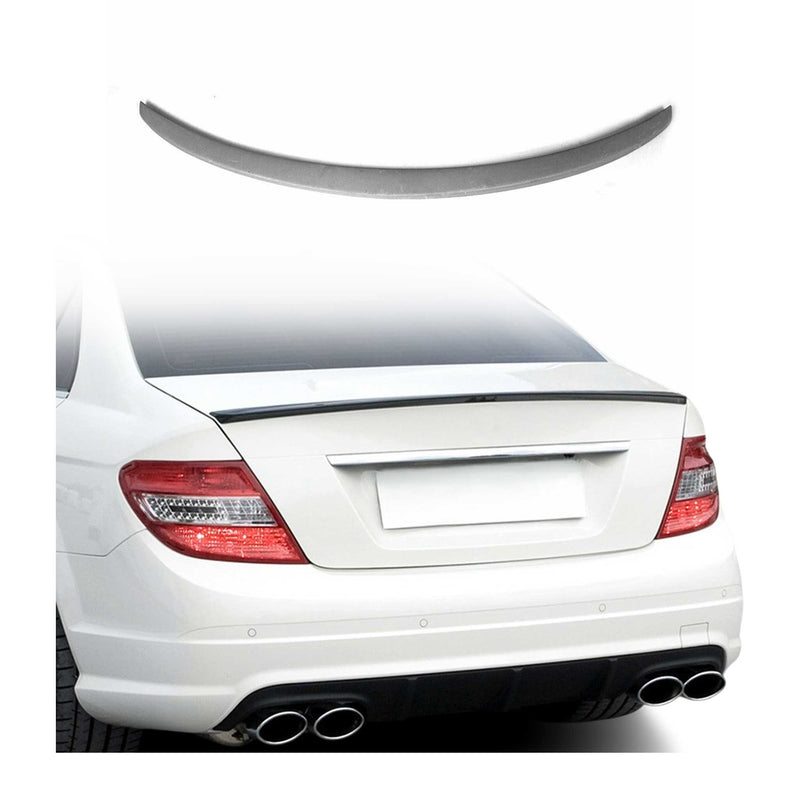 Heckspoiler Dachspoiler Hecklippe für Mercedes C Klasse W204 2007-2014 Grundiert