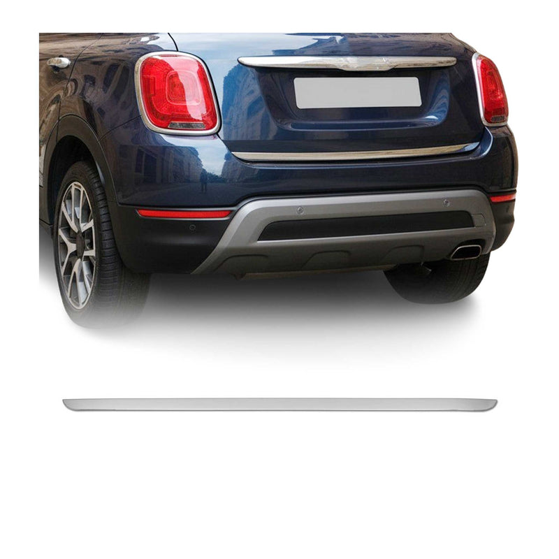 Kofferraumleiste Heckklappe Leiste für Fiat 500X 2015-2025 Edelstahl Chrom 1tlg