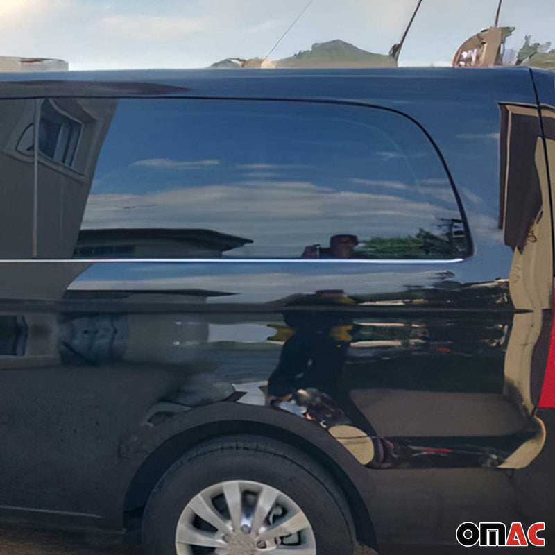 Fensterleisten für Mercedes Vito W447 2014-2025 Extra Langer Radstand Chrom 8x