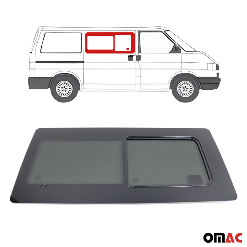 Schiebefenster Seitenfenster für VW T4 Transporter 1990-2003 Vorne Rechts L1 L2