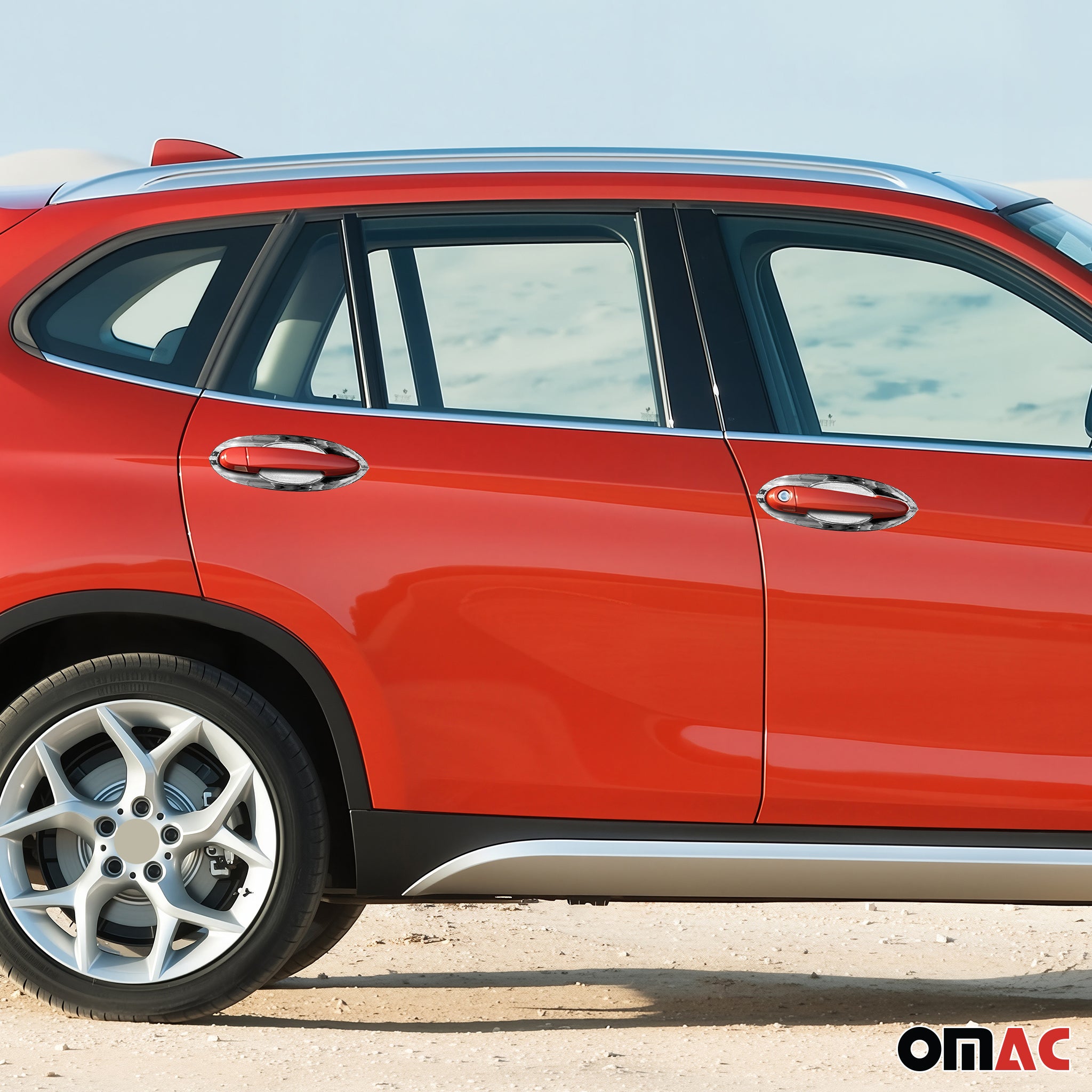 Türgriffschalen Türgriffmulden Türgriffkappen für BMW X1 E84 2012-2015 Chrom ABS