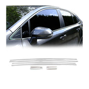 Fensterleisten Zierleisten für Toyota Corolla Limo 2019-26 Edelstahl Chrom 8tlg
