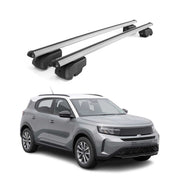 Dachträger Grundträger für Opel Frontera 2024-2026 Aluminium Silber 2tlg