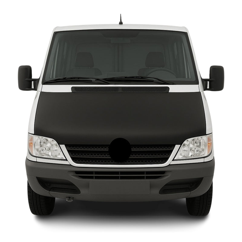 Schwarz Haubenbra Steinschlagschutz für Mercedes Sprinter W901 2001-2006